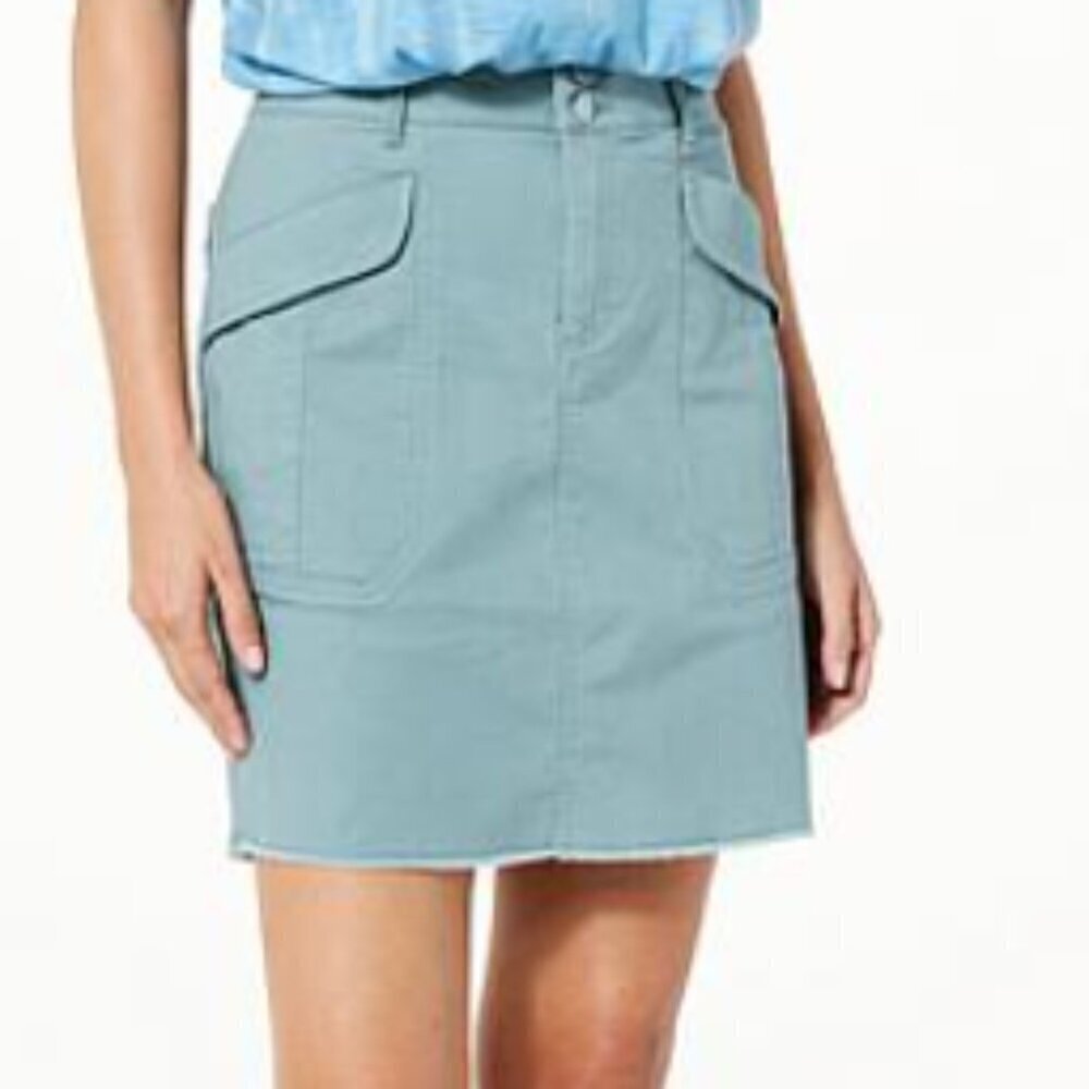 Democracy Ab Utility Skirt Birch Cream Beige Light Camo Print 20w - Picture 2 of 3